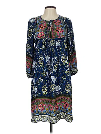 Pre-owned Assorted Brands Casual Dress In Blue