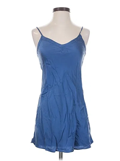 Pre-owned Assorted Brands Casual Dress In Blue
