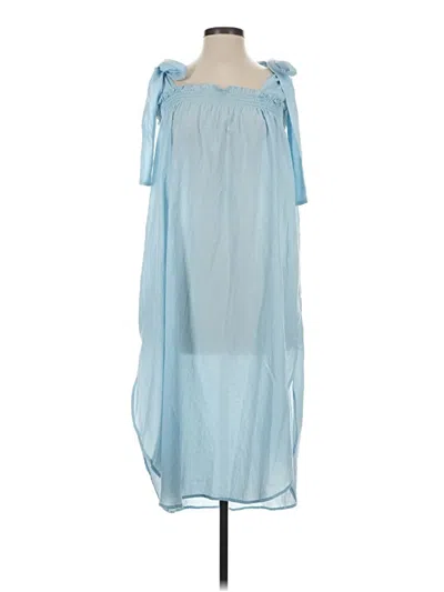Pre-owned Assorted Brands Casual Dress In Blue
