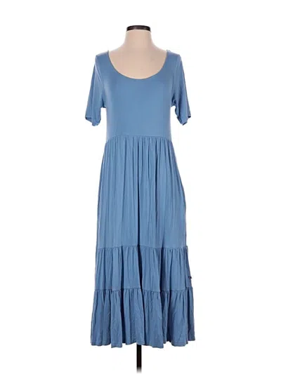 Pre-owned Assorted Brands Casual Dress In Blue