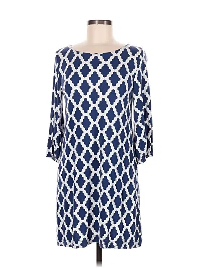 Pre-owned Assorted Brands Casual Dress In Blue