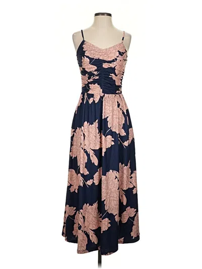 Pre-owned Assorted Brands Casual Dress In Blue
