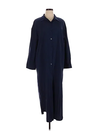 Pre-owned Assorted Brands Casual Dress In Blue