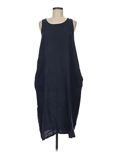 Pre-owned Assorted Brands Casual Dress In Blue