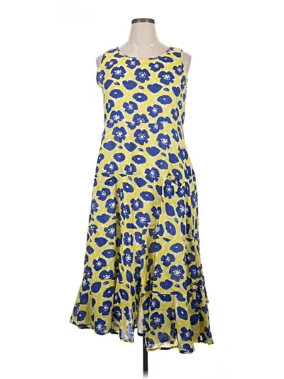 Pre-owned Assorted Brands Casual Dress In Blue