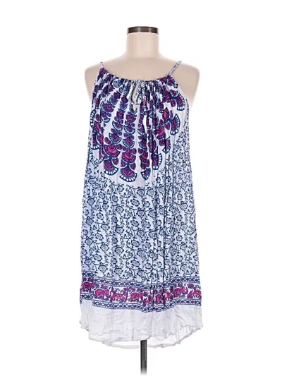 Pre-owned Assorted Brands Casual Dress In Blue