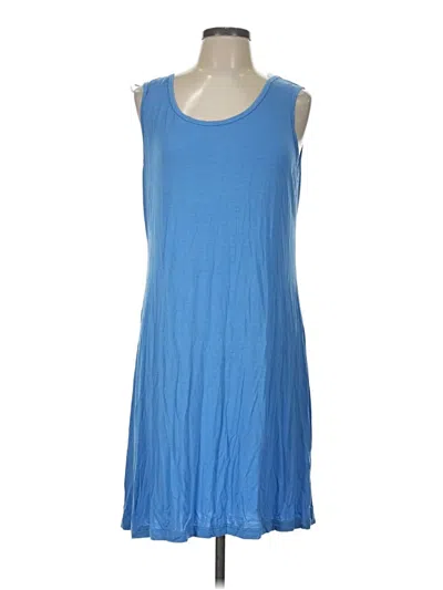 Pre-owned Assorted Brands Casual Dress In Blue