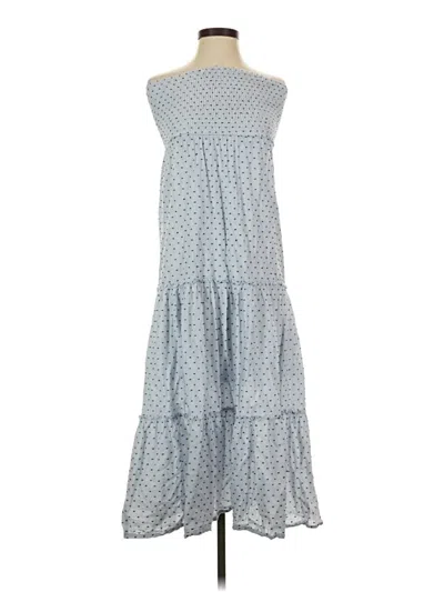 Pre-owned Assorted Brands Casual Dress In Blue