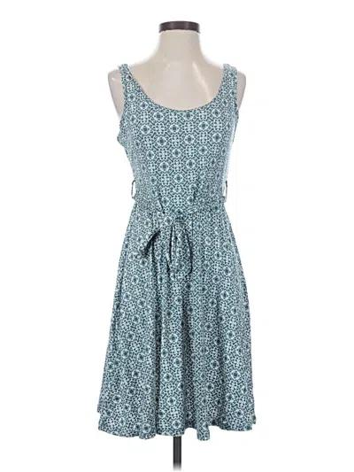 Pre-owned Assorted Brands Casual Dress In Blue