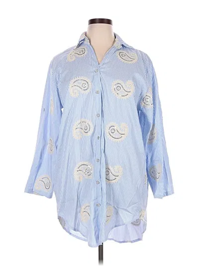 Pre-owned Assorted Brands Casual Dress In Blue