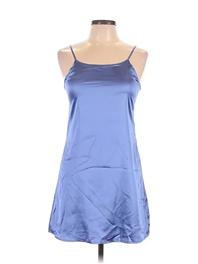 Pre-owned Assorted Brands Casual Dress In Blue