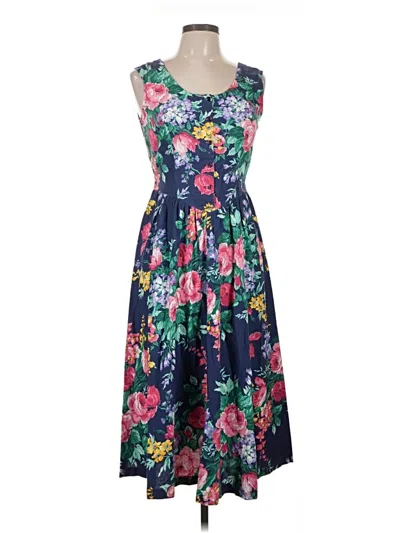 Pre-owned Assorted Brands Casual Dress In Blue