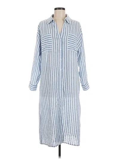 Pre-owned Assorted Brands Casual Dress In Blue