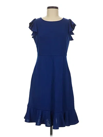 Assorted Brands Casual Dress In Blue