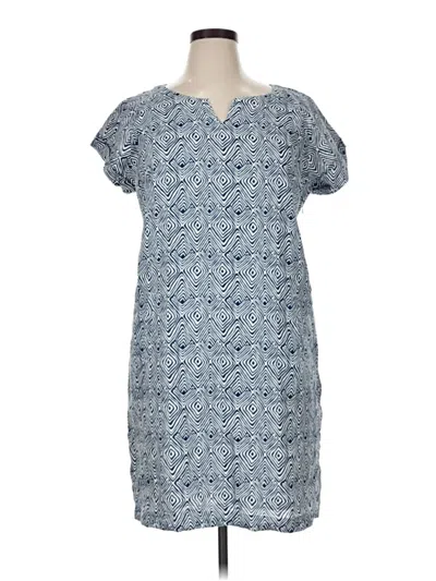 Pre-owned Assorted Brands Casual Dress In Blue