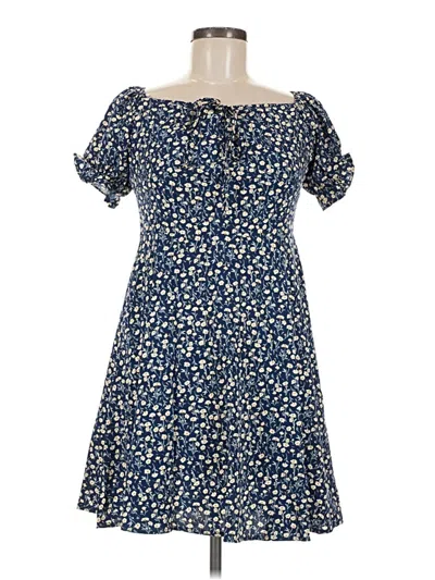 Assorted Brands Casual Dress In Blue
