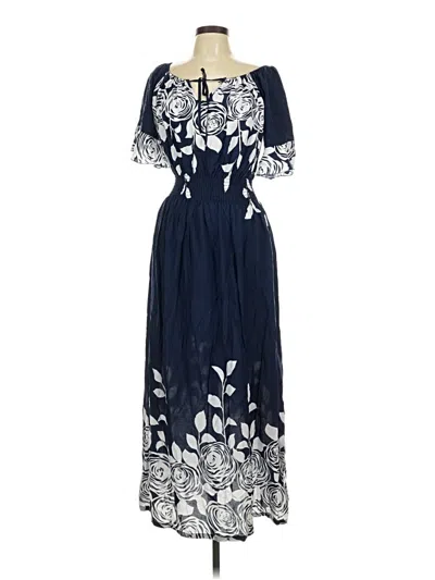 Assorted Brands Casual Dress In Blue