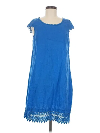 Pre-owned Assorted Brands Casual Dress In Blue