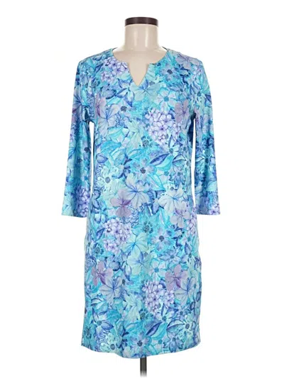Assorted Brands Casual Dress In Blue