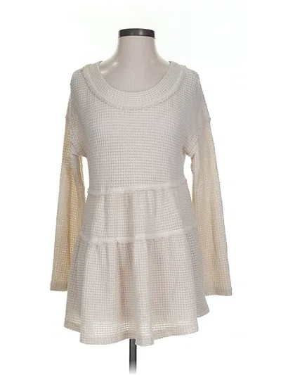 Pre-owned Assorted Brands Casual Dress In Brown