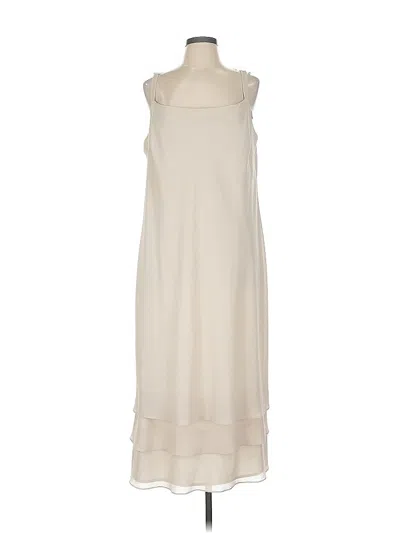 Pre-owned Assorted Brands Casual Dress In Brown