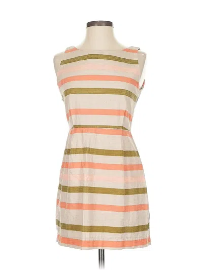 Pre-owned Assorted Brands Casual Dress In Brown