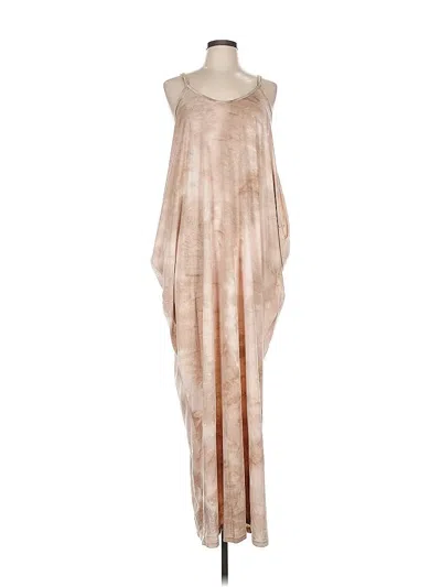 Pre-owned Assorted Brands Casual Dress In Brown