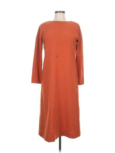 Pre-owned Assorted Brands Casual Dress In Brown