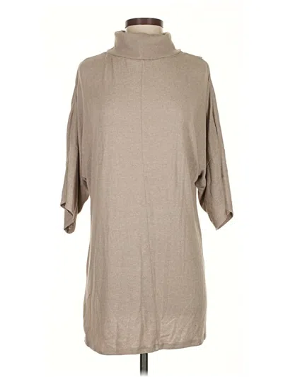 Pre-owned Assorted Brands Casual Dress In Brown