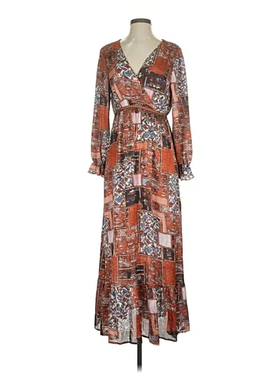 Assorted Brands Casual Dress In Brown