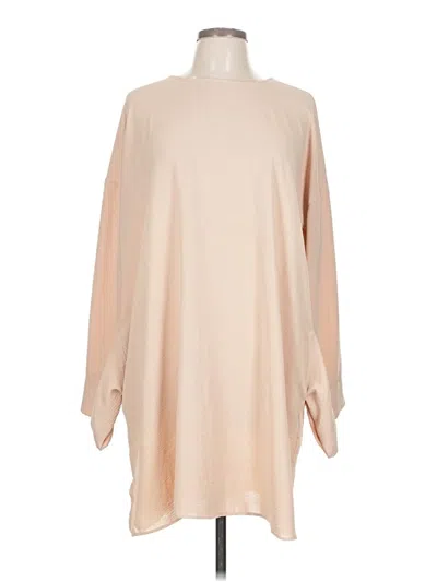 Pre-owned Assorted Brands Casual Dress In Brown