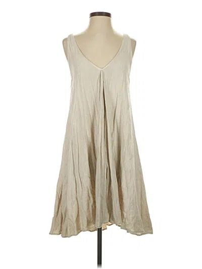 Pre-owned Assorted Brands Casual Dress In Brown