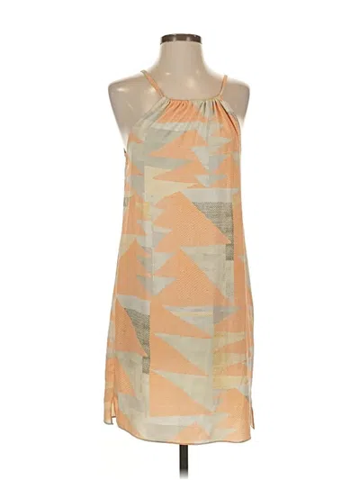Pre-owned Assorted Brands Casual Dress In Brown