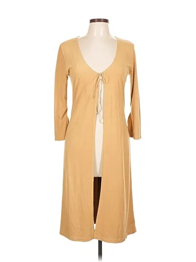 Pre-owned Assorted Brands Casual Dress In Brown