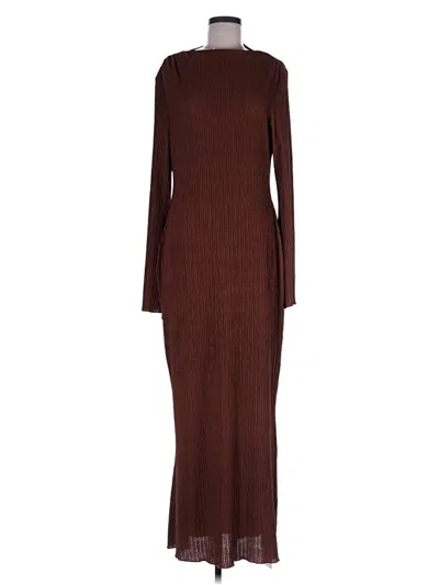 Assorted Brands Casual Dress In Brown