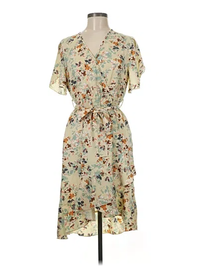 Pre-owned Assorted Brands Casual Dress In Brown
