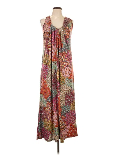 Pre-owned Assorted Brands Casual Dress In Brown