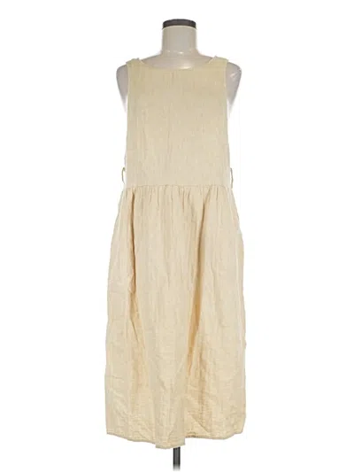 Pre-owned Assorted Brands Casual Dress In Brown