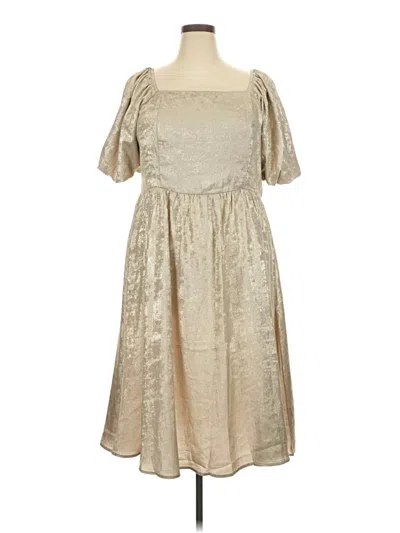 Assorted Brands Casual Dress In Brown