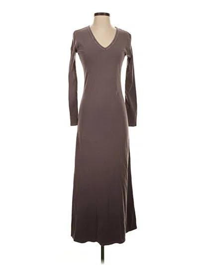 Pre-owned Assorted Brands Casual Dress In Brown