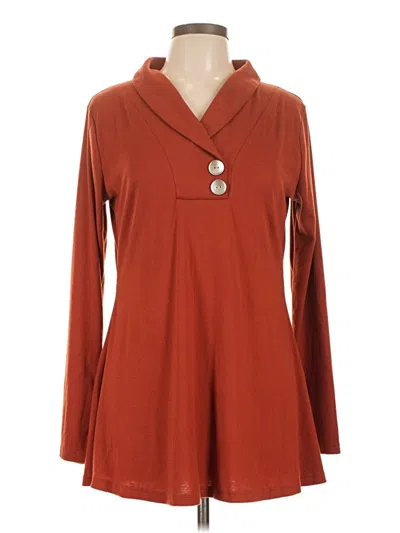 Pre-owned Assorted Brands Casual Dress In Brown