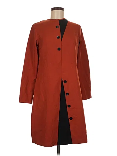 Pre-owned Assorted Brands Casual Dress In Brown