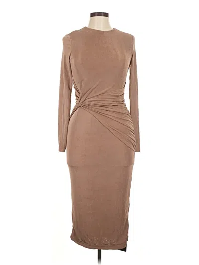 Assorted Brands Casual Dress In Brown