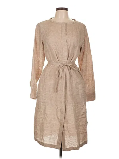 Pre-owned Assorted Brands Casual Dress In Brown