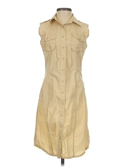 Pre-owned Assorted Brands Casual Dress In Brown
