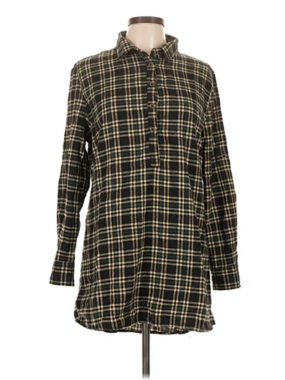 Pre-owned Assorted Brands Casual Dress In Brown