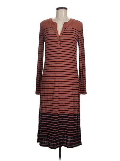 Assorted Brands Casual Dress In Brown