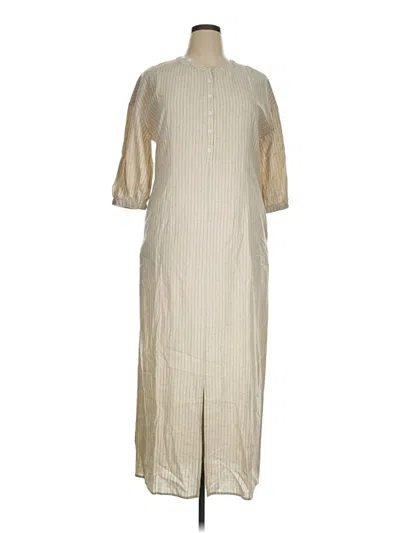 Pre-owned Assorted Brands Casual Dress In Brown