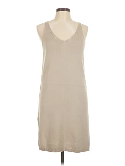 Pre-owned Assorted Brands Casual Dress In Brown
