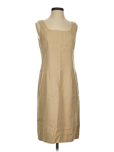 Pre-owned Assorted Brands Casual Dress In Brown